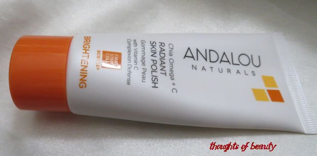 Andalou Naturals Chia Omega + C Radiant Skin Polish Review