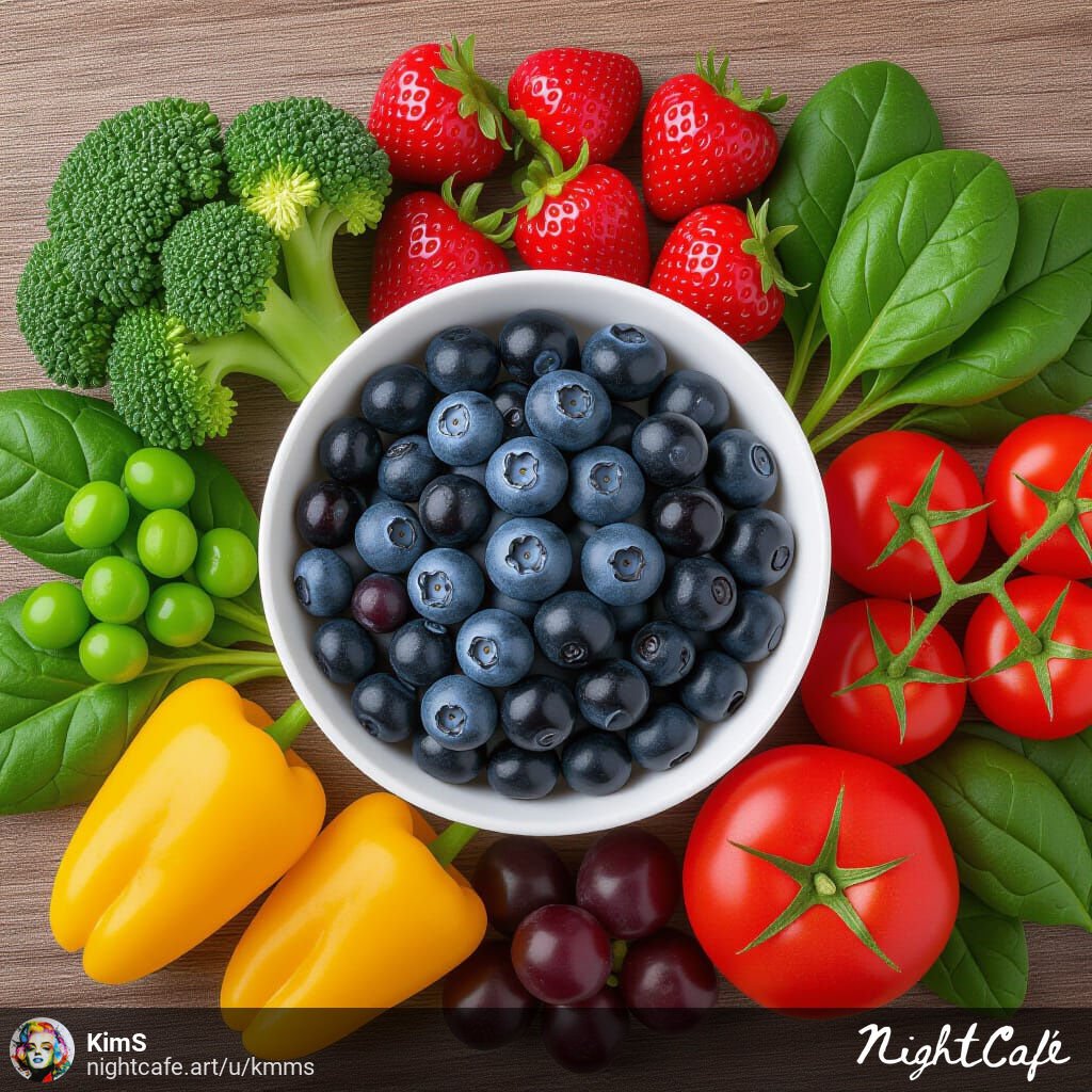 fruit image with veggies good for you