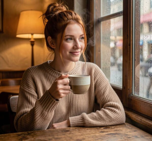 The day at the coffee shop – poem by Kim Snyder