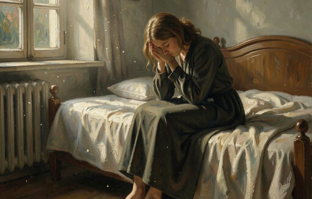 Feeling overwhelmed in quiet solitude
